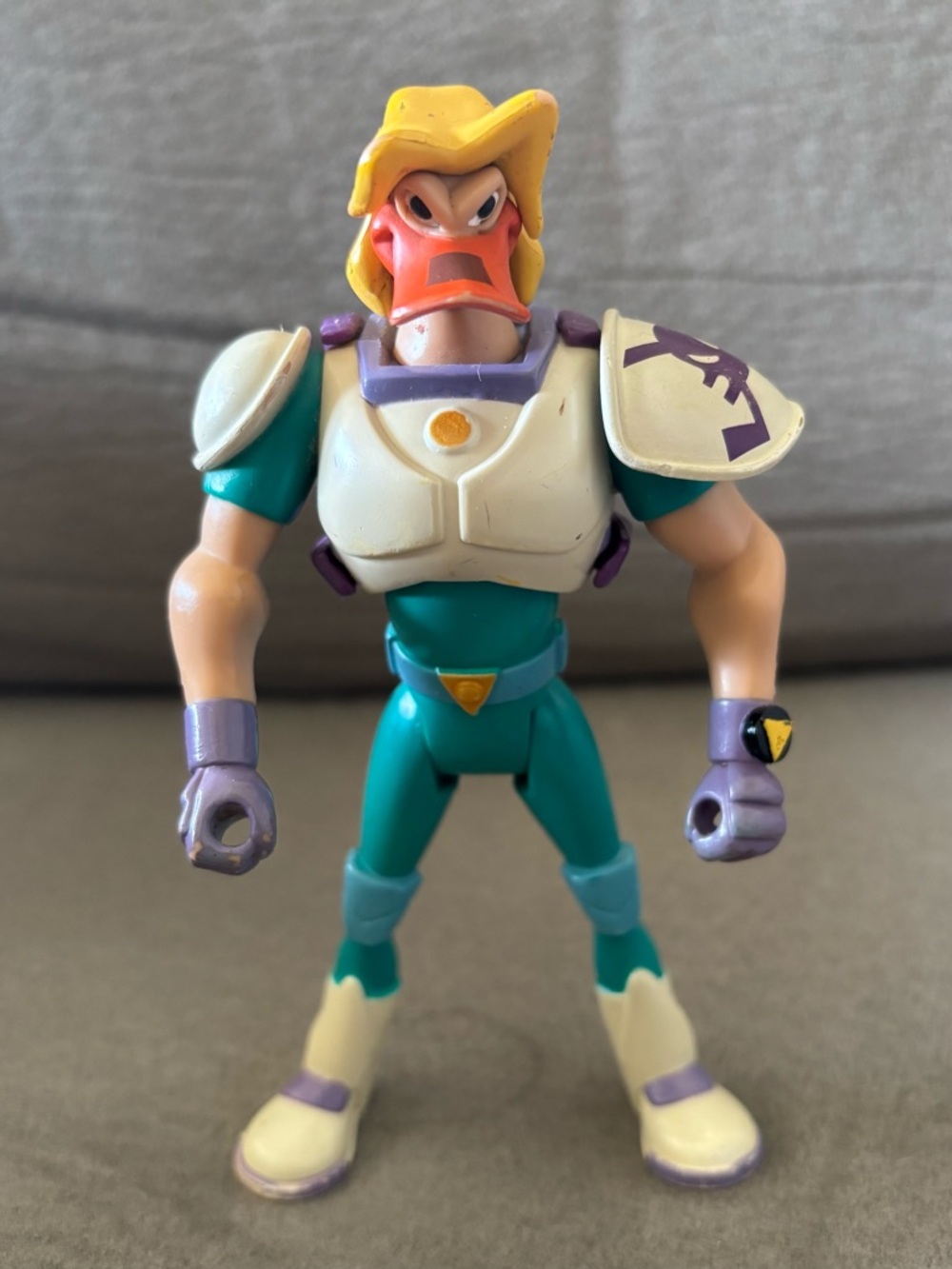 Mighty Ducks Nosedive Weapons Expert 6" Action Figure Weapons Mattel 1996